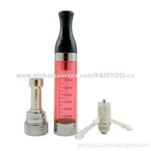 EGo-t atomizer, PY-T2, 2.4mL capacity, replaceable coil, no burning tastes